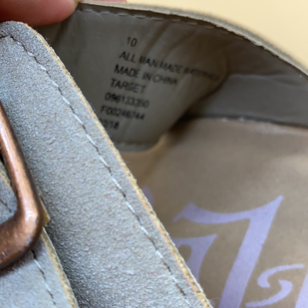 Women's Mad Love Keava Footbed Sandals - Taupe 10 - Picture 5 of 8